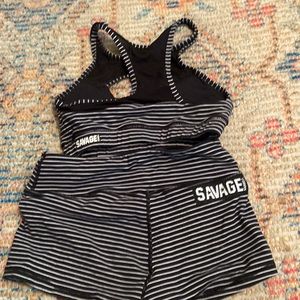 Savage barbell set size medium